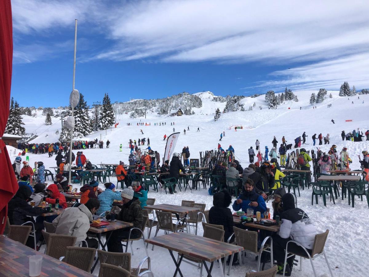 Charmant Studio Cabine Cocoon A 100 M Des Pistes 尚鲁斯 外观 照片